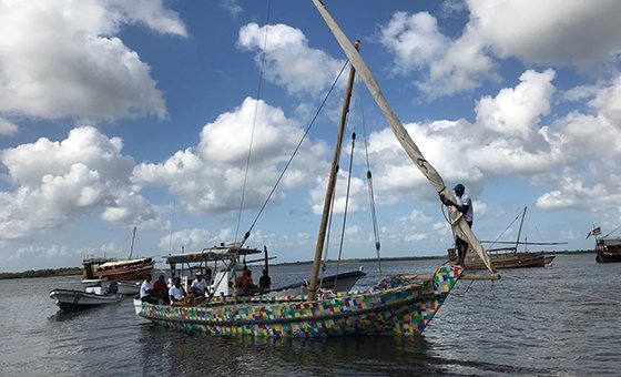 boat-made-of-recycled-plastic-and-flip-flops-inspires-fight-for-cleaner-seas-along-african-coast