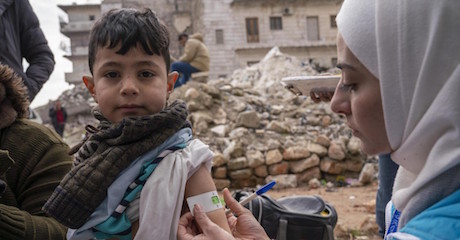 in-syria,-unicef-mobile-clinics-reach-children-after-deadly-earthquake