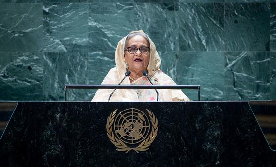 shun-path-of-confrontation-and-work-together-for-the-sdgs,-urges-bangladesh-leader