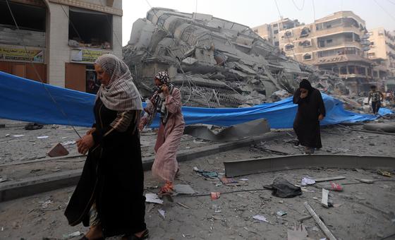 israel-palestine-crisis:-gaza-city-a-‘ghost-town’,-reports-un-aid-agency