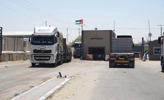 gaza:-un-welcomes-kerem-shalom-border-crossing-announcement