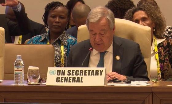 at-non-aligned-movement-summit,-guterres-repeats-call-for-gaza-ceasefire,-release-of-hostages