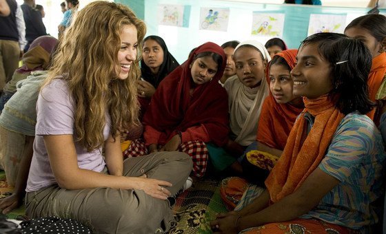 stories-from-the-un-archive:-shakira-speaks-up-for-children