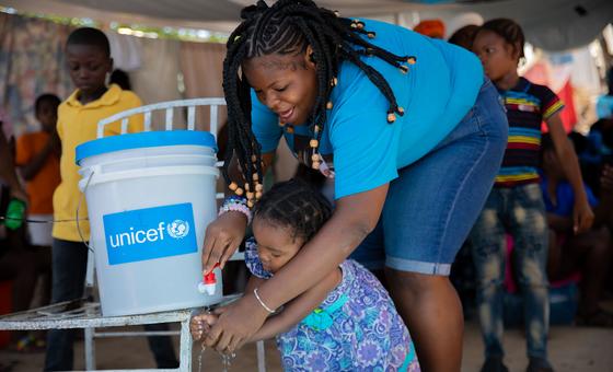 haiti:-unicef-ensures-thousands-have-safe-drinking-water