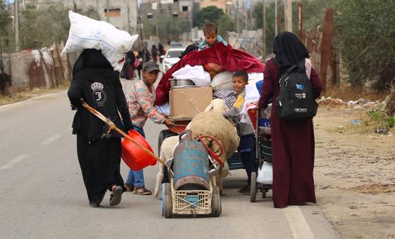 gaza:-nearly-800,000-now-displaced-from-rafah
