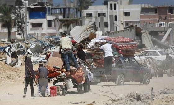 ‘largest’-displacements-so-far-in-gaza’s-war-of-attrition:-un-aid-agencies