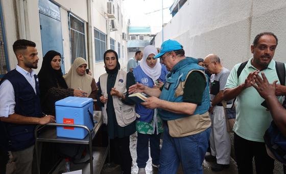 gaza:-160,000-more-children-vaccinated-against-polio-in-southern-gaza