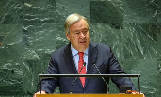 un’s-guterres-urges-global-solutions-as-uncertain-world-edges-toward-a-‘powder-keg’