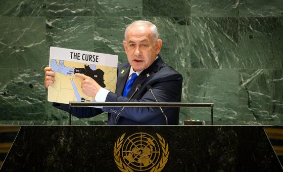 netanyahu-defends-israel-at-un;-says-he-came-‘to-set-the-record-straight’