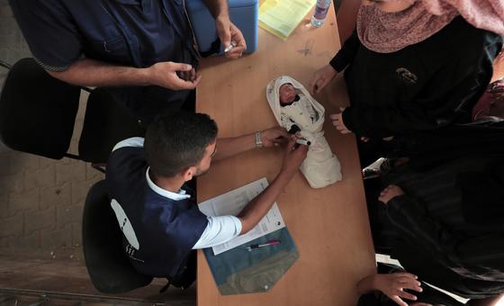 middle-east-crisis:-gaza-polio-vaccine-campaign-under-fire