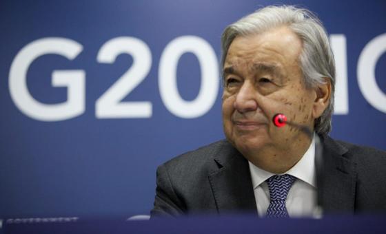 ahead-of-g20-summit-in-brazil,-guterres-urges-bloc-to-take-the-lead-in-tackling-global-problems